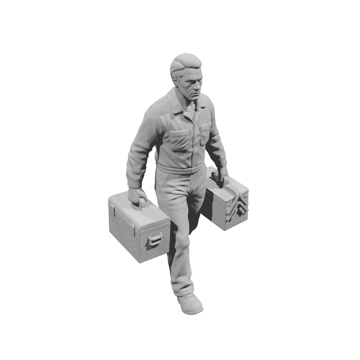 MM2220 Heavy Equipment Mechanic-24 Worker with Toolboxes