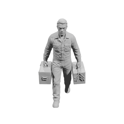MM2220 Heavy Equipment Mechanic-24 Worker with Toolboxes