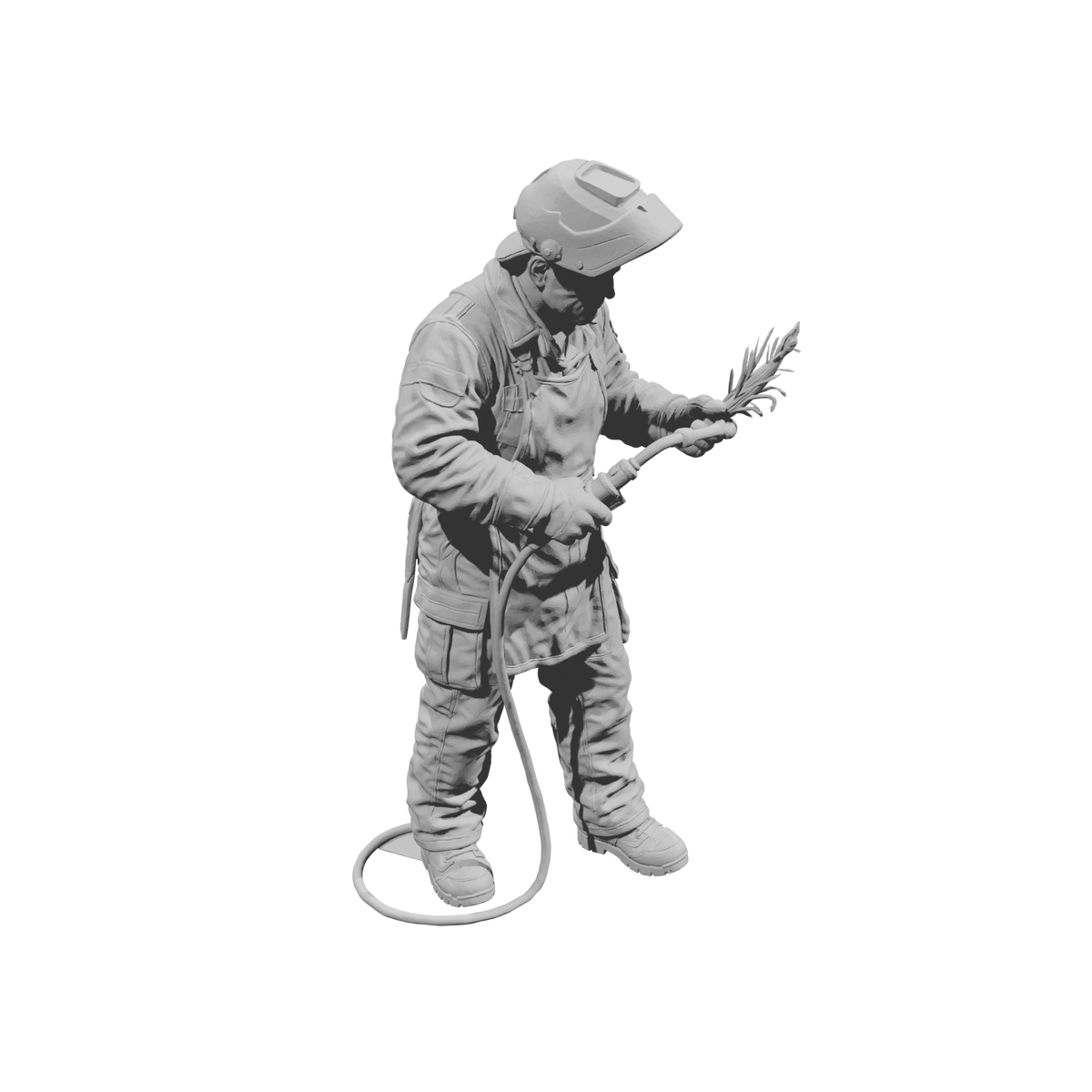 MM2201 Heavy Equipment Mechanic-5 Welder with Torch and Flame