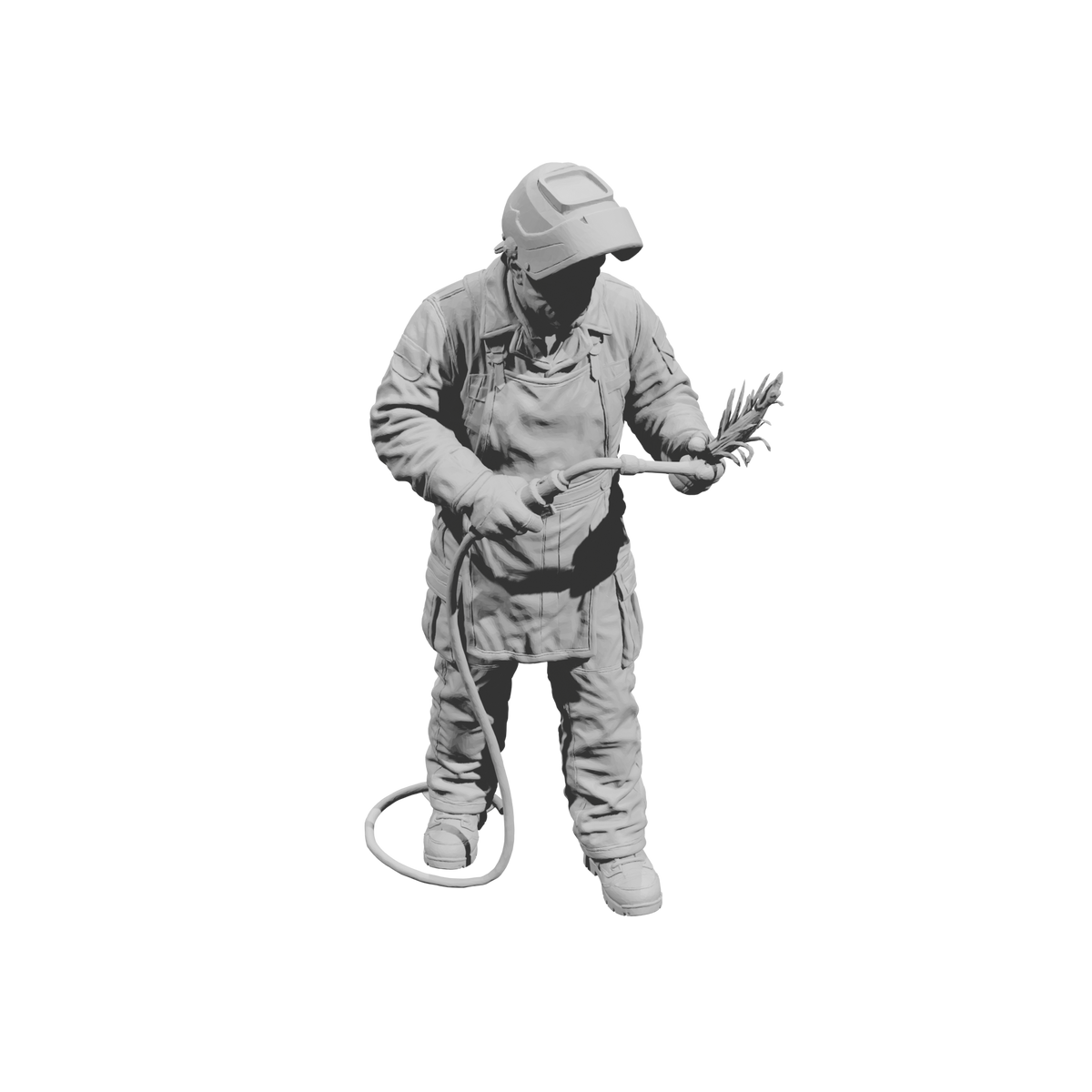 MM2201 Heavy Equipment Mechanic-5 Welder with Torch and Flame