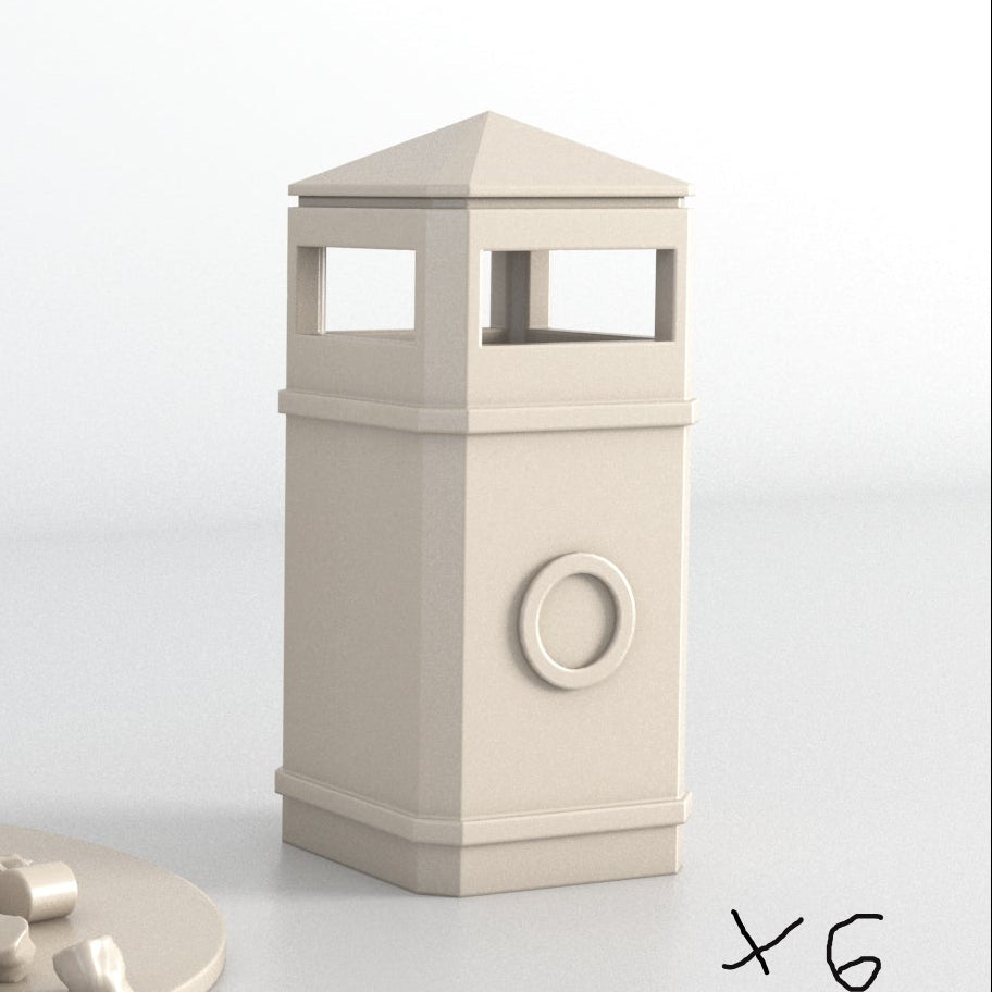 ACC050 Litter bin x6