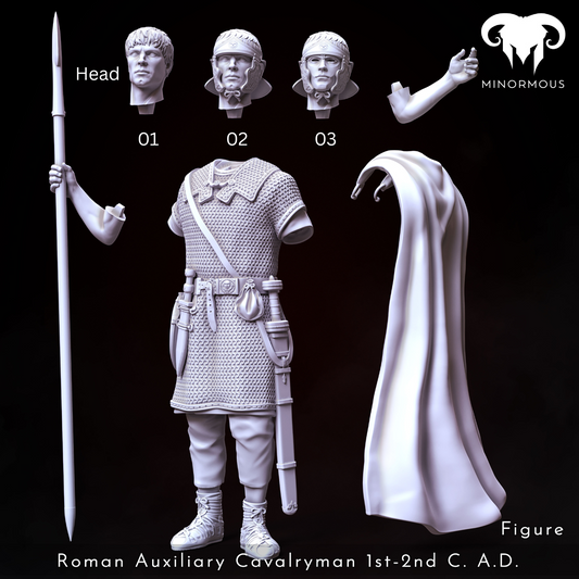 MIN103 Roman Auxiliary Cavalryman 1st-2nd C. A.D. Auxilia Equestrians!