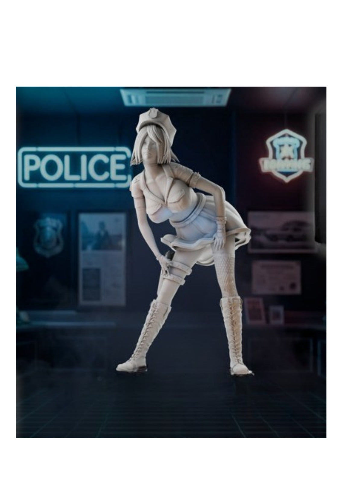 MM360 Police Pin Up Roxie