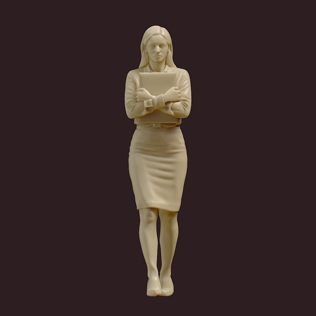 MM4176 Female Office Worker