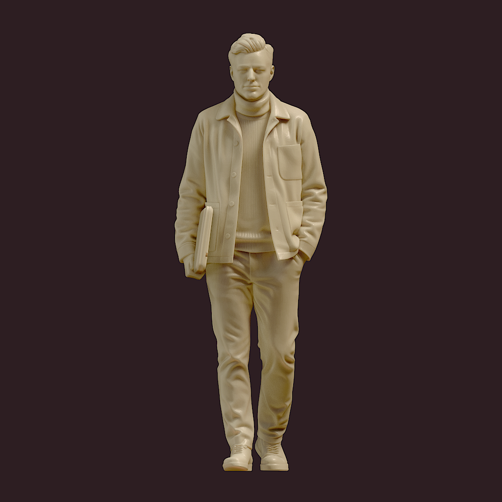 MM4177 Male Office Worker
