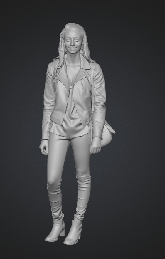 MM458 Smart Female Waiting