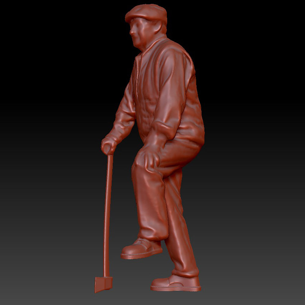 DSP297 Male with Axe