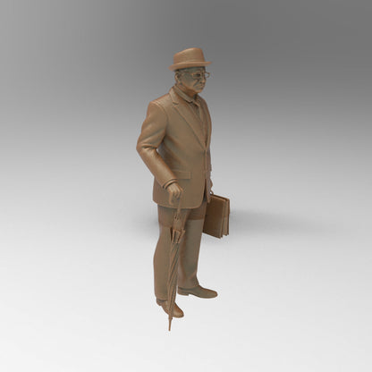 MM4367 Male in Bowler Hat