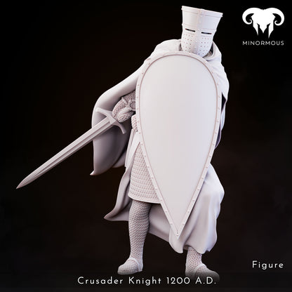 MIN101 Crusader Knight 12th-13th CAD - Vigilant Sentinel