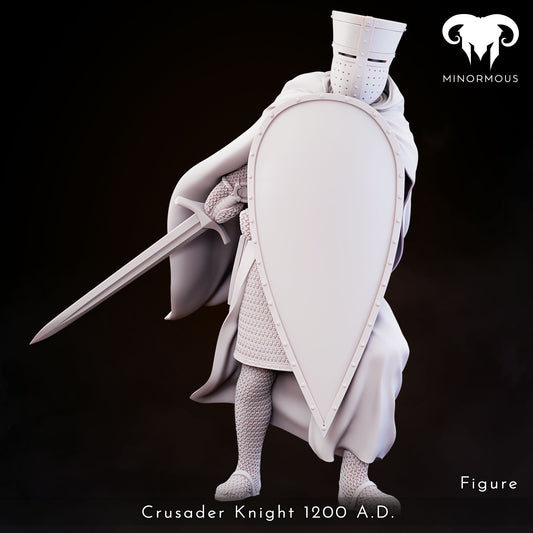 MIN101 Crusader Knight 12th-13th CAD - Vigilant Sentinel