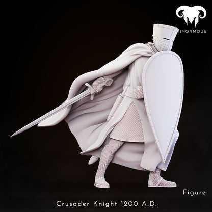 MIN101 Crusader Knight 12th-13th CAD - Vigilant Sentinel