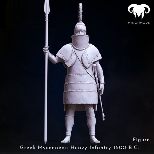MIN102 Greek Mycenaean Heavy Infantry 1500 BC