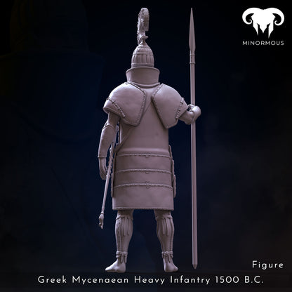 MIN102 Greek Mycenaean Heavy Infantry 1500 BC