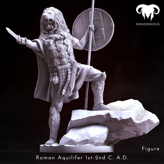 MIN107  Roman Aquilifer 1st-2nd C. A.C. The Protector!