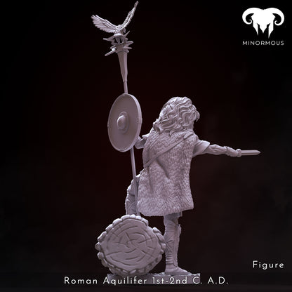 MIN107  Roman Aquilifer 1st-2nd C. A.C. The Protector!