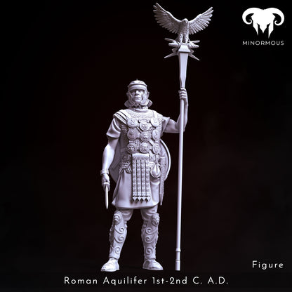 MIN108_ Roman Aquilifer 1st-2nd C. A.D. Looking at the Battlefield!