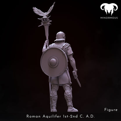 MIN108_ Roman Aquilifer 1st-2nd C. A.D. Looking at the Battlefield!