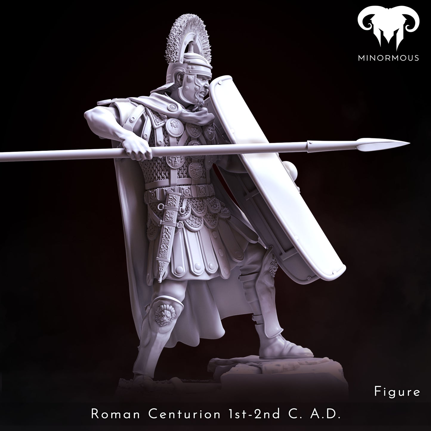 MIN110_ Roman Centurion 1st-2nd C. A.C. Spear of Rome!