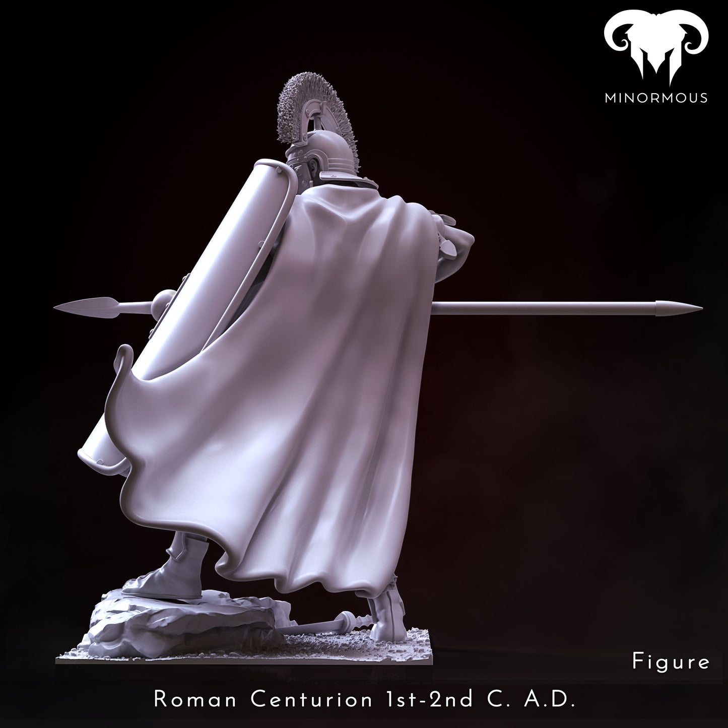 MIN110_ Roman Centurion 1st-2nd C. A.C. Spear of Rome!
