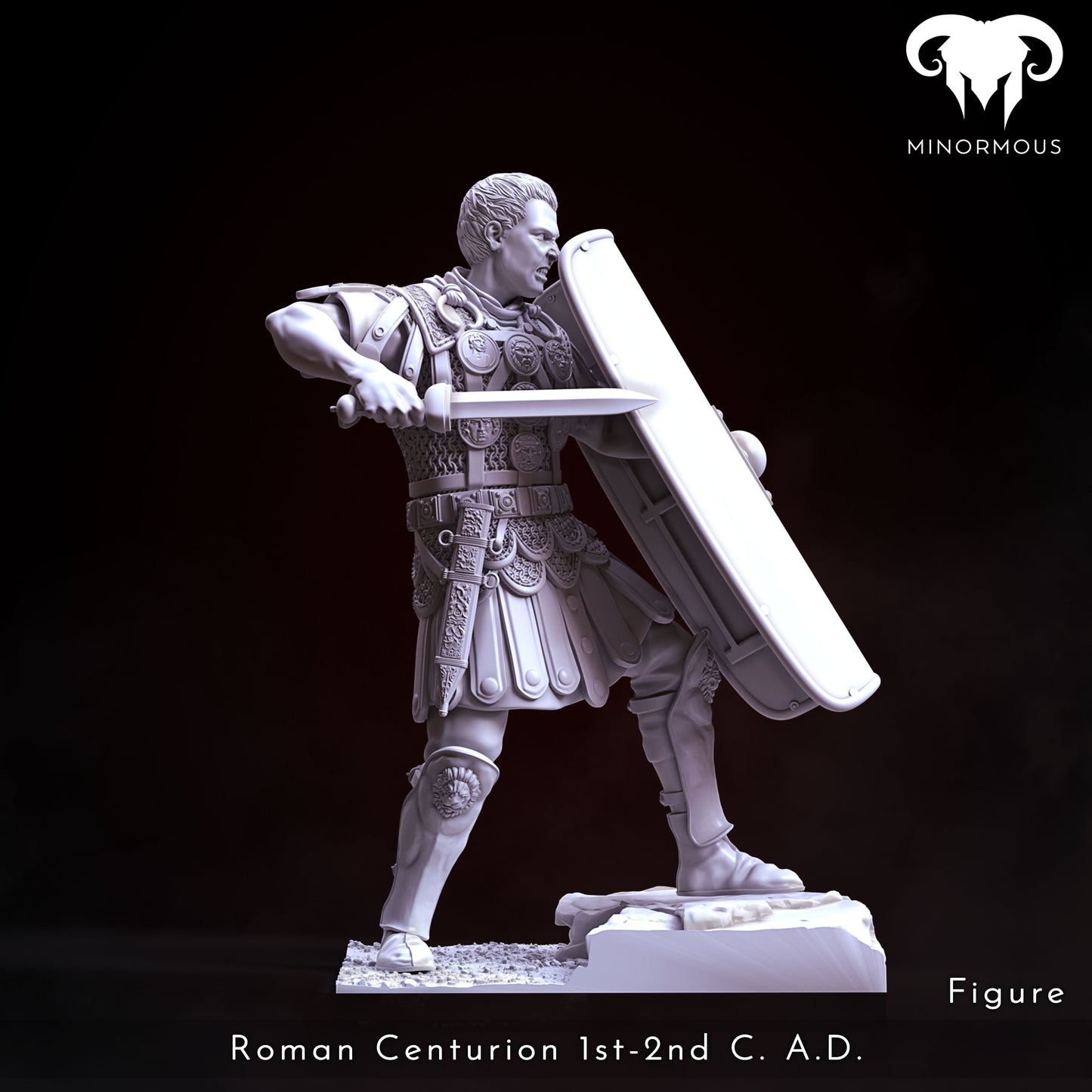 MIN110_ Roman Centurion 1st-2nd C. A.C. Spear of Rome!