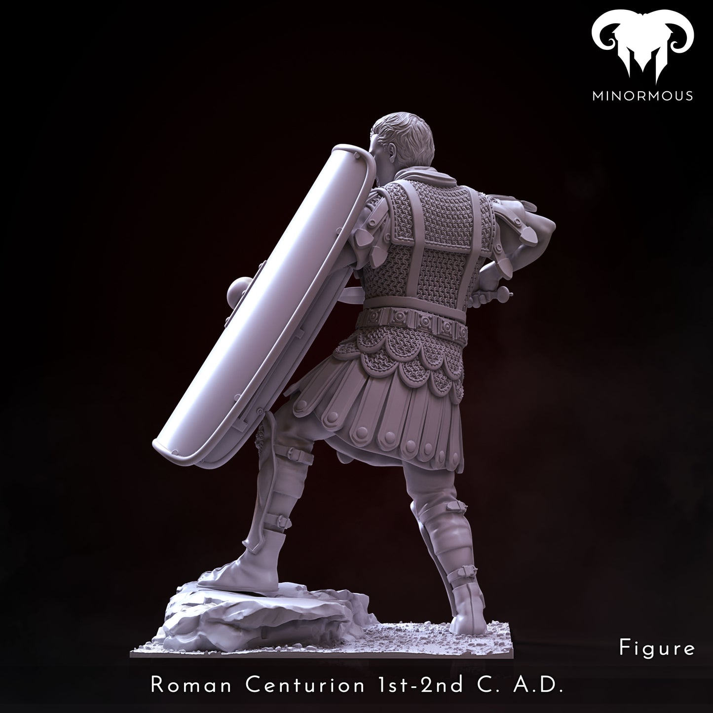 MIN110_ Roman Centurion 1st-2nd C. A.C. Spear of Rome!