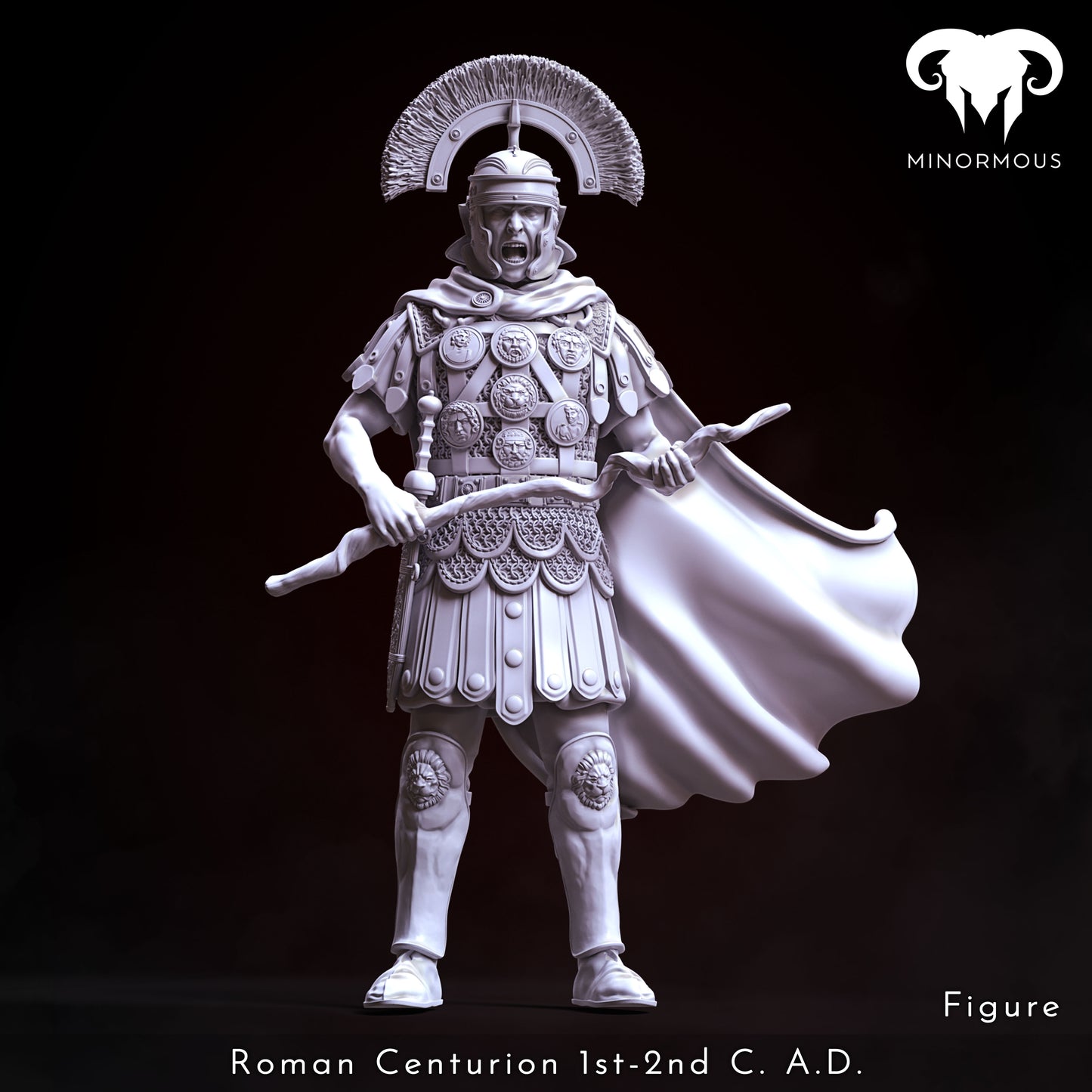 MIN112_ Roman Centurion 1st-2nd C. A.C. Discipline and Order!