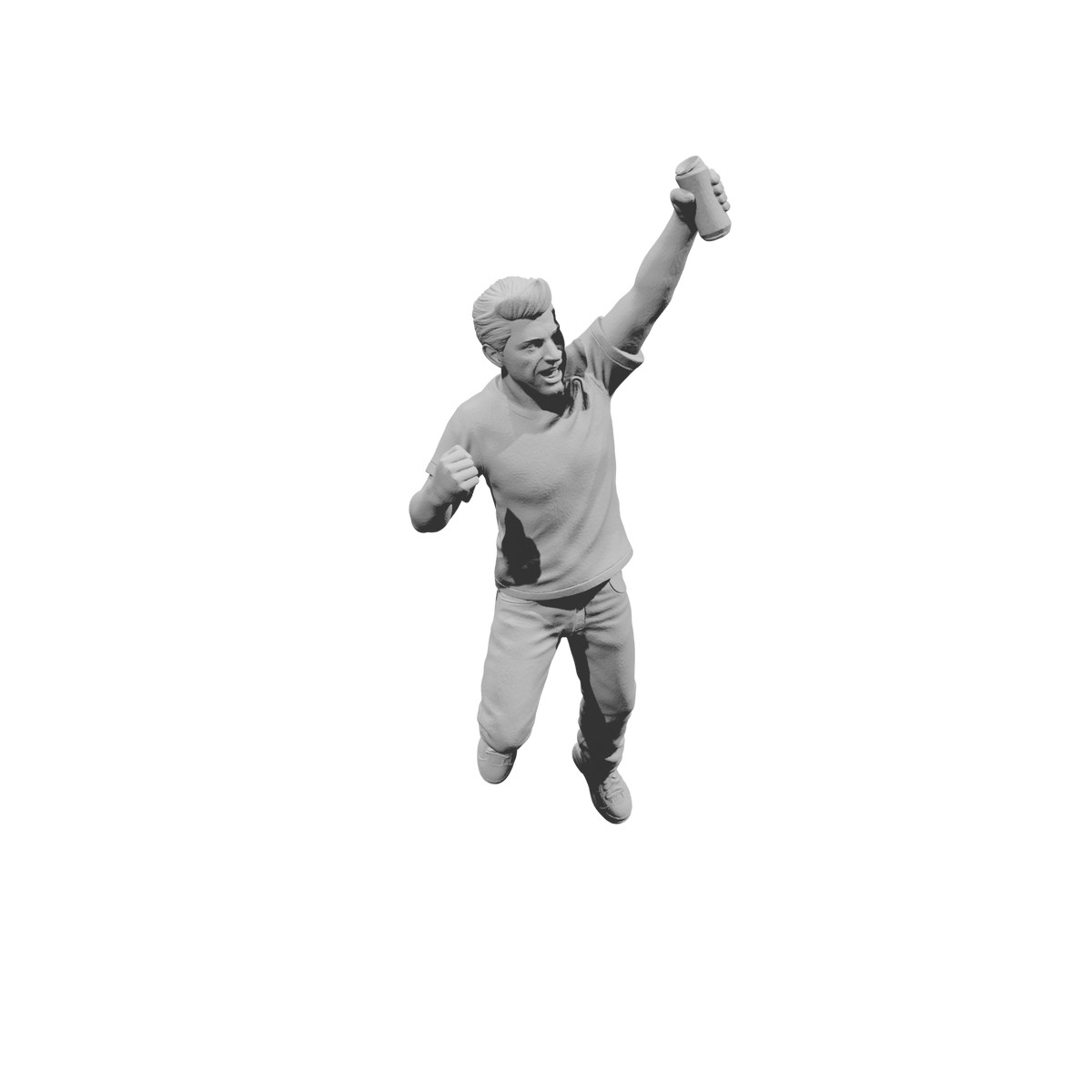 MM2287 Night Shift Convenience Store Crew-15 Jumping Male