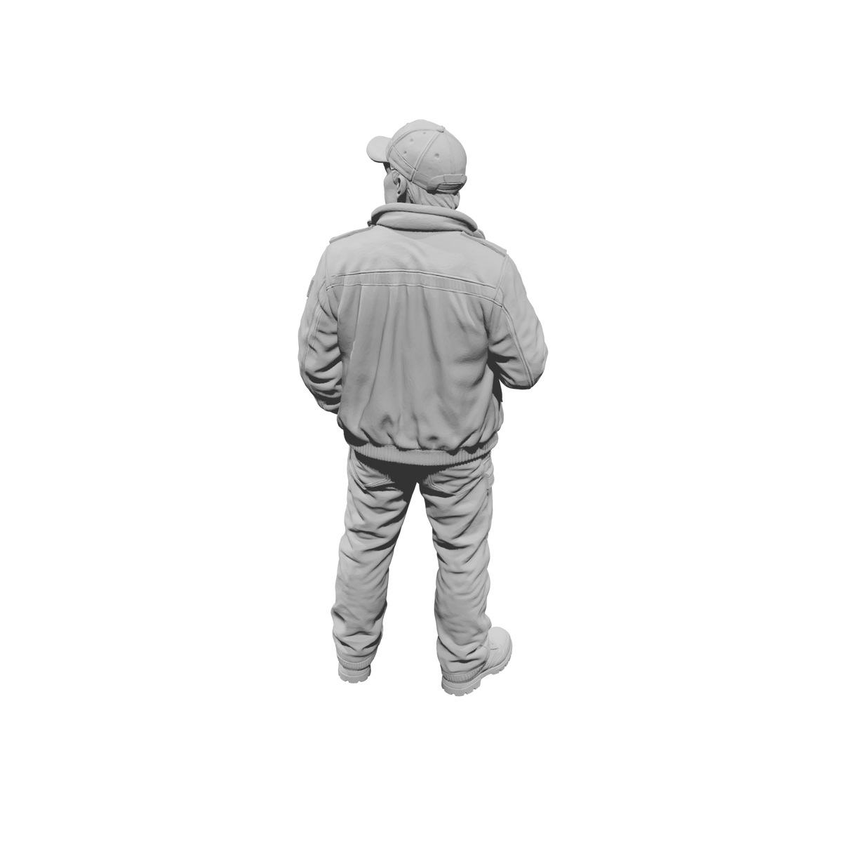 MM2294 Night Shift Convenience Store Crew-22 Male with Drink
