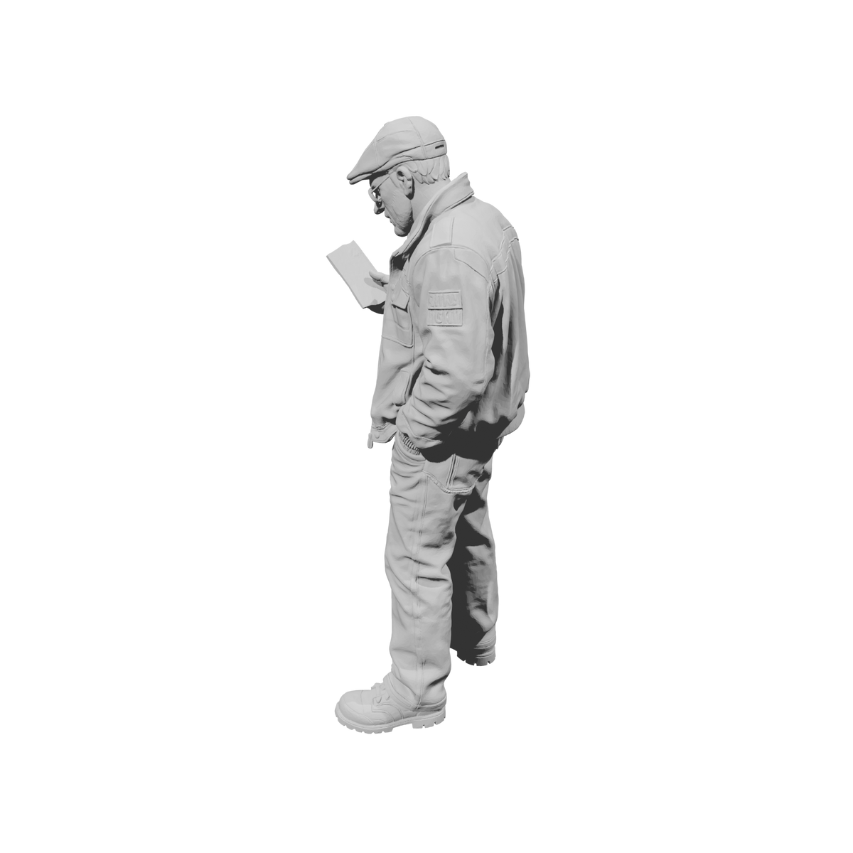 MM2296 Night Shift Convenience Store Crew-24 Male with Shopping list