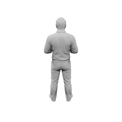 MM2300 Night Shift Convenience Store Crew-28 Male Customer with Book