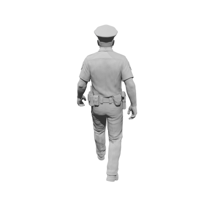 MM2303 Night Shift Convenience Store Crew-31 Walking Police