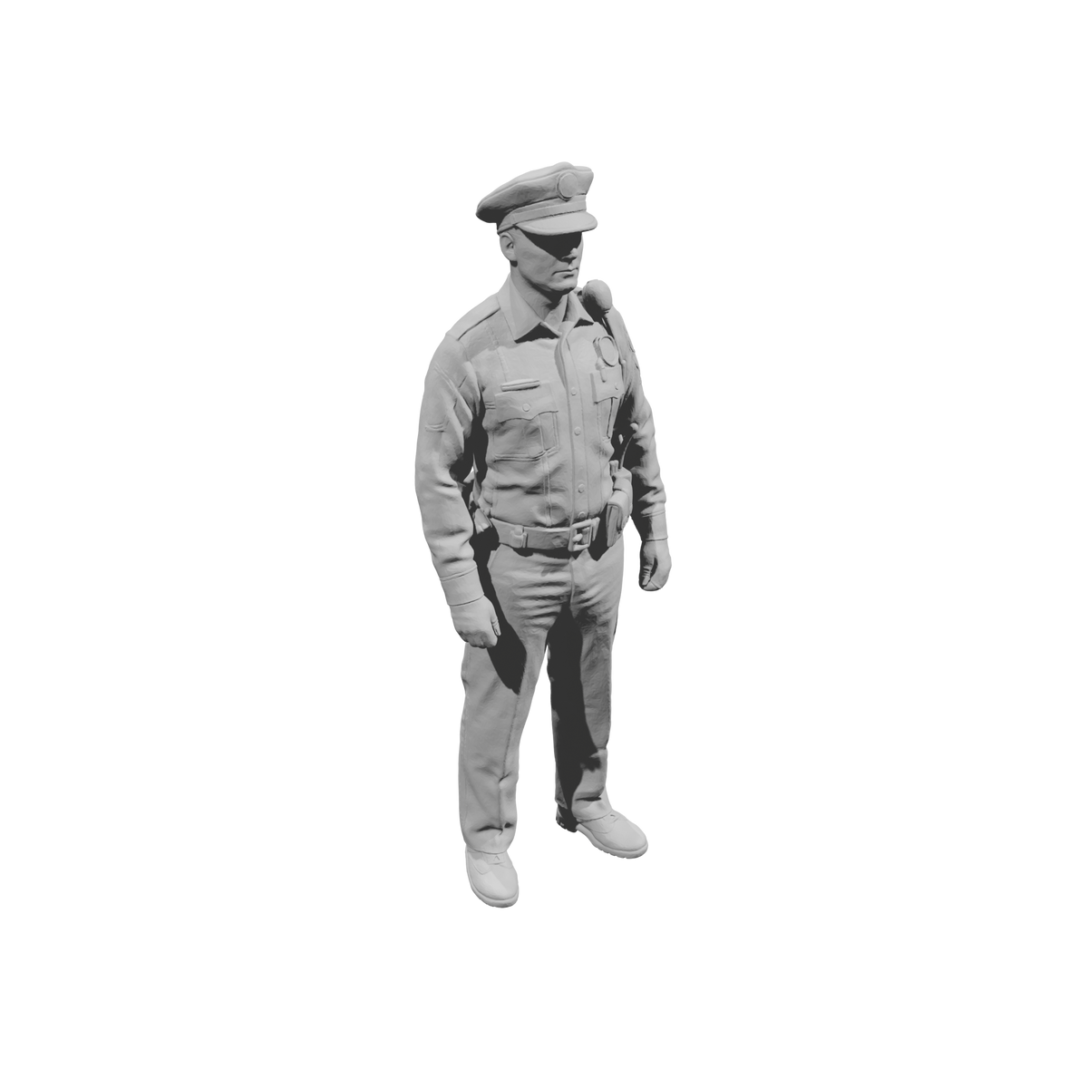 MM2304 Night Shift Convenience Store Crew-32 Standing Police