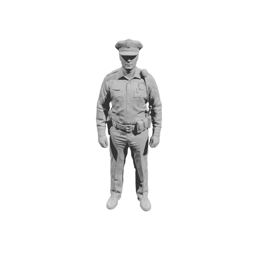 MM2304 Night Shift Convenience Store Crew-32 Standing Police