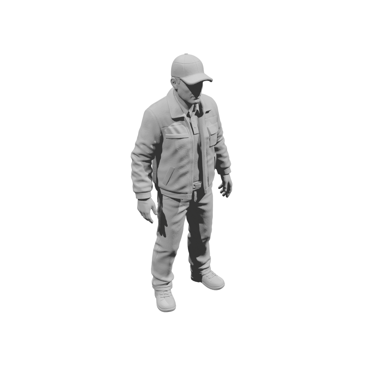 MM2280 Night Shift Convenience Store Crew-8 Male Worker in Jacket