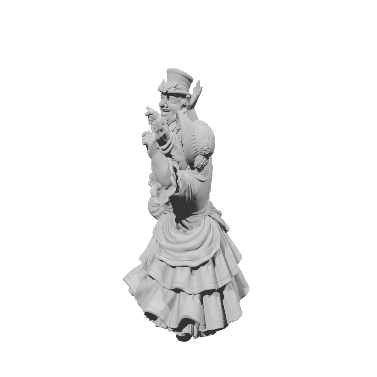 DG089 Winter Scene- Joyful dancers