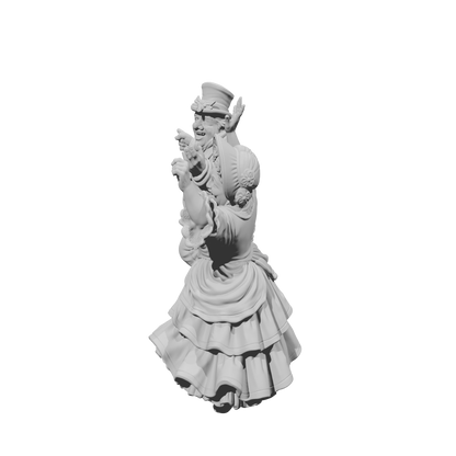 DG089 Winter Scene- Joyful dancers