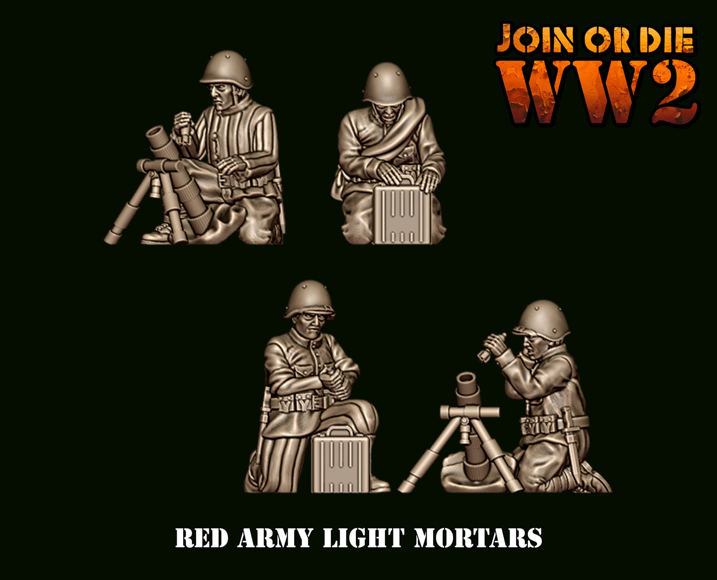 JOD WW2 RUS LGHT MORTAR TEAMS