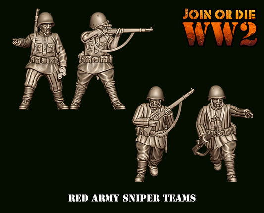 JOD WW2 RUS SNIPERS TEAMS