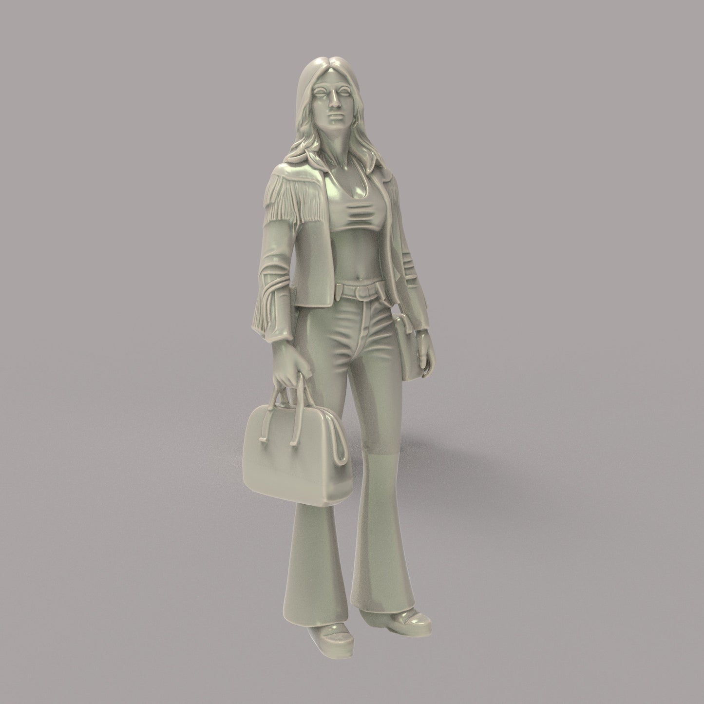 MM4388 1970 Female with Bags