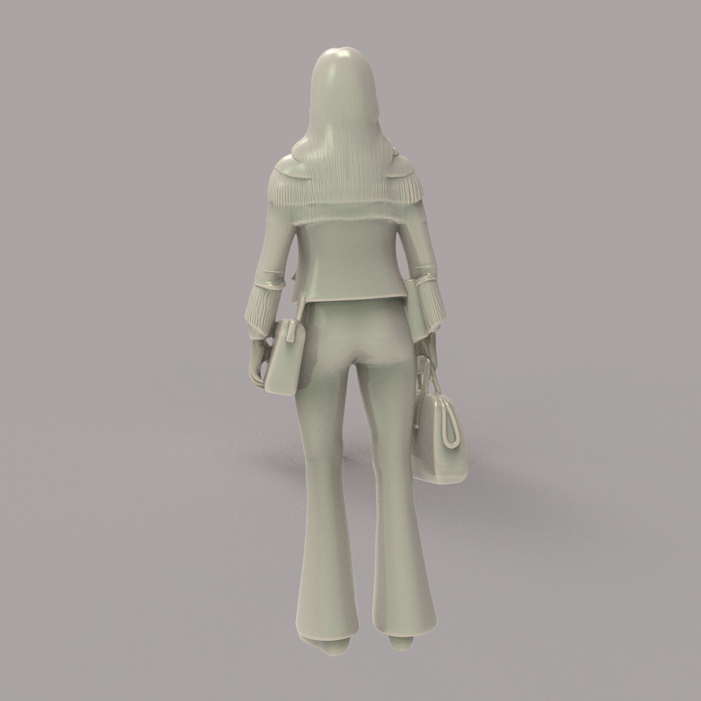MM4388 1970 Female with Bags