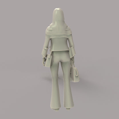 MM4388 1970 Female with Bags