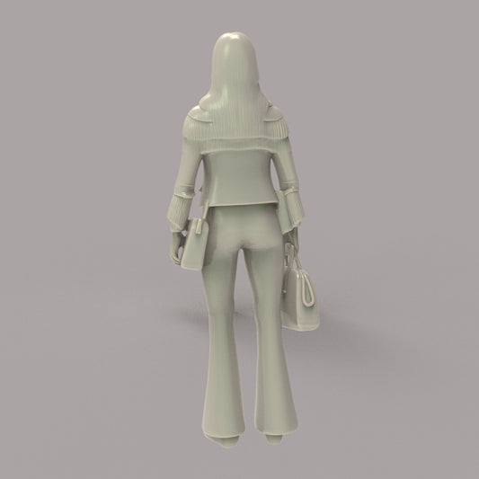 MM4388 1970 Female with Bags