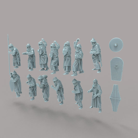 REM0067 Medieval Moorish Spearmen