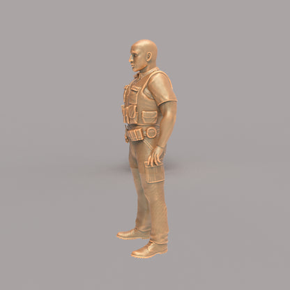 MM016 Male Police Officer