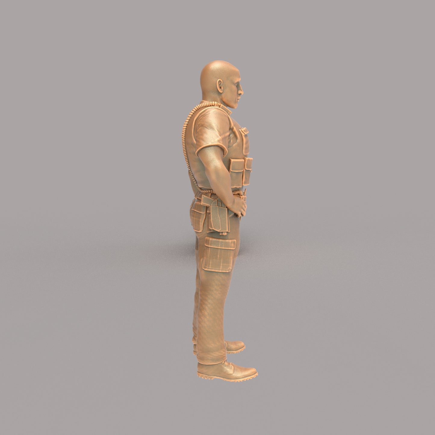 MM016 Male Police Officer