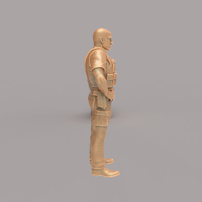MM016 Male Police Officer