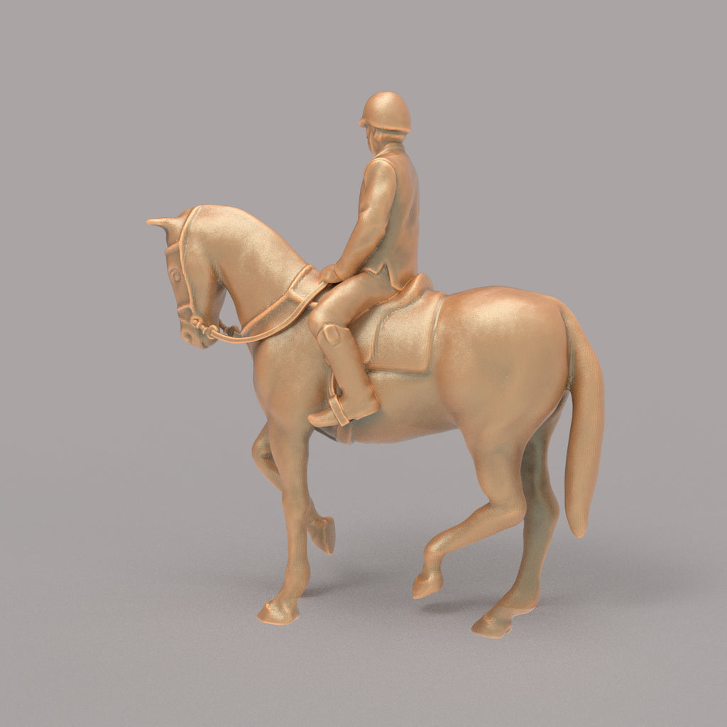 MM231 Police Horse & Rider x 1
