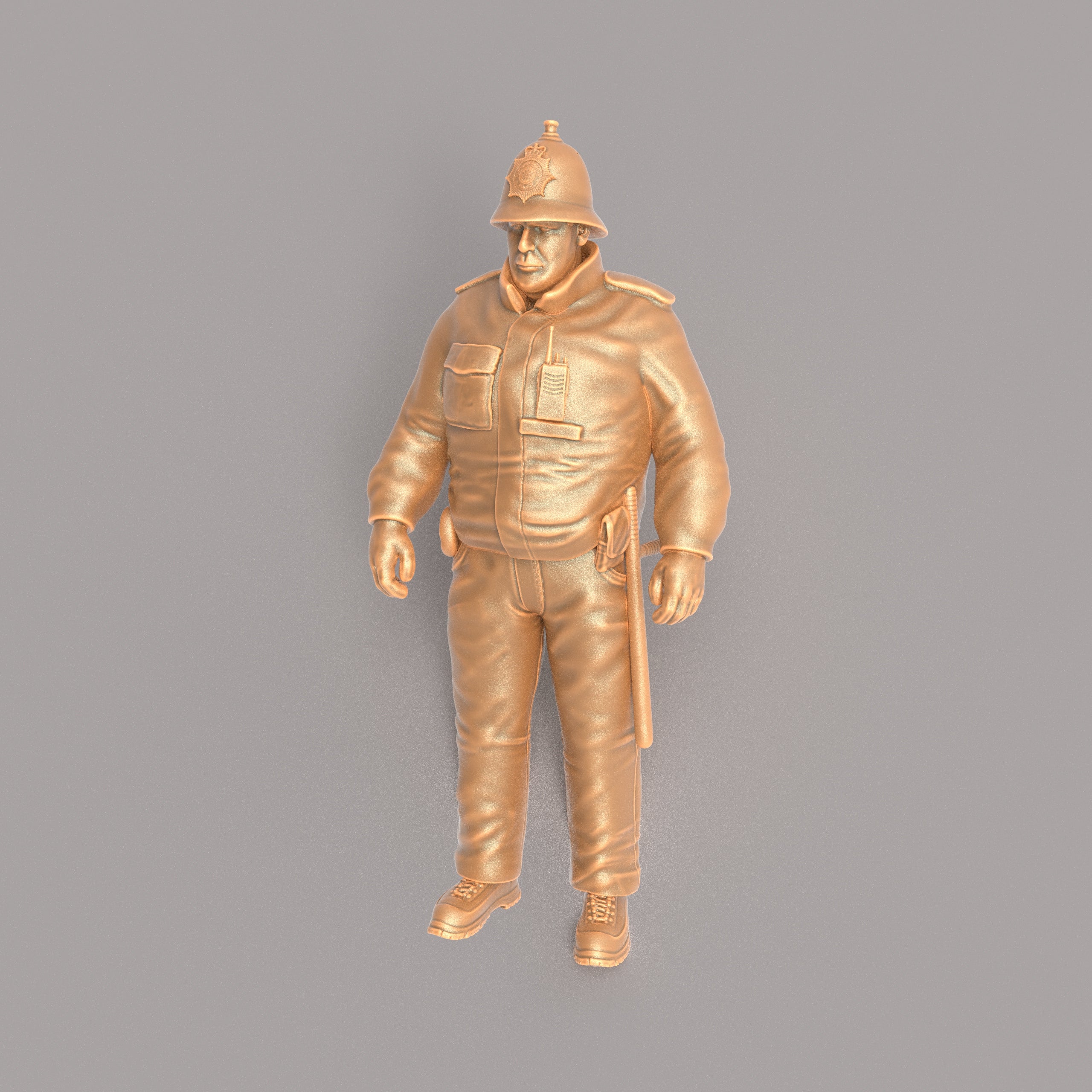 MM593 Police Officer Tall Helmet
