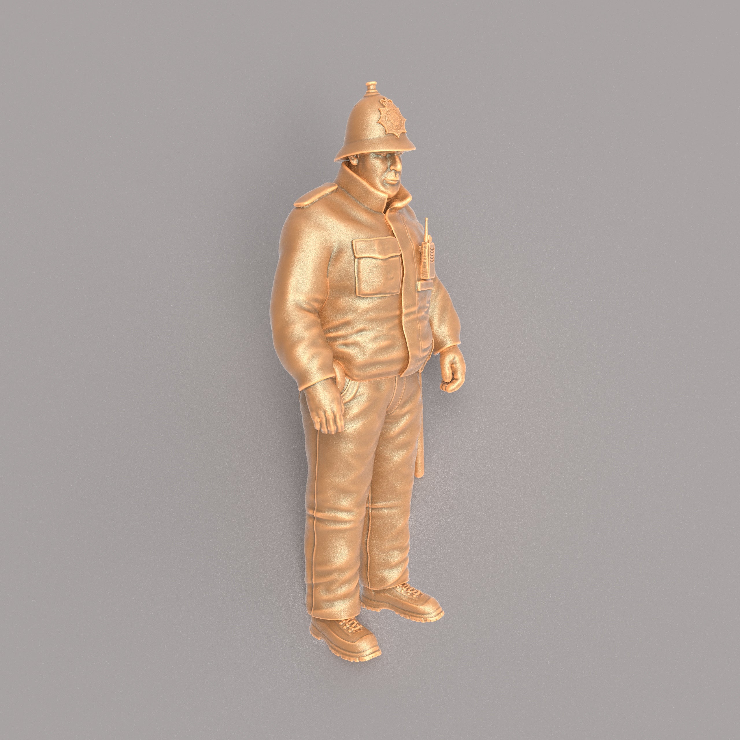 MM593 Police Officer Tall Helmet