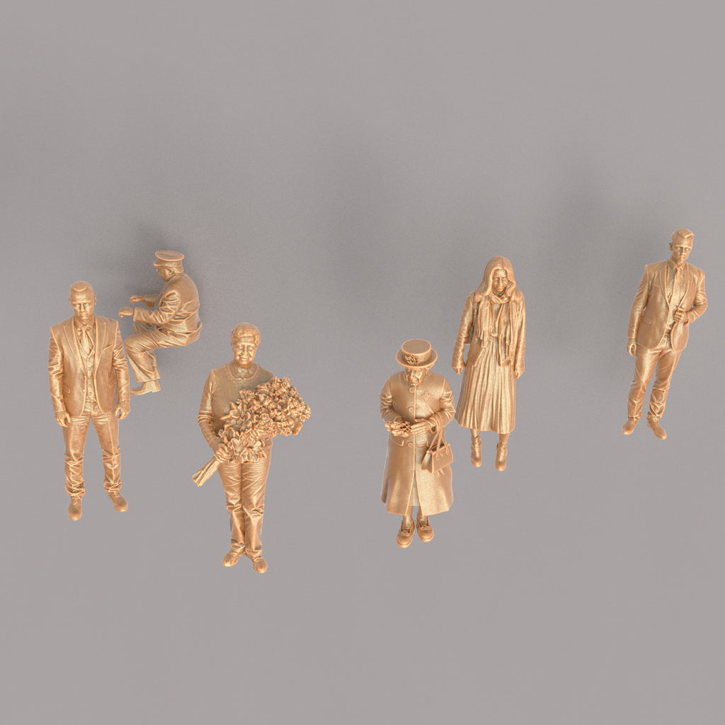 MM953 Queen Elizabeth II - Lady in Waiting- Driver and Security